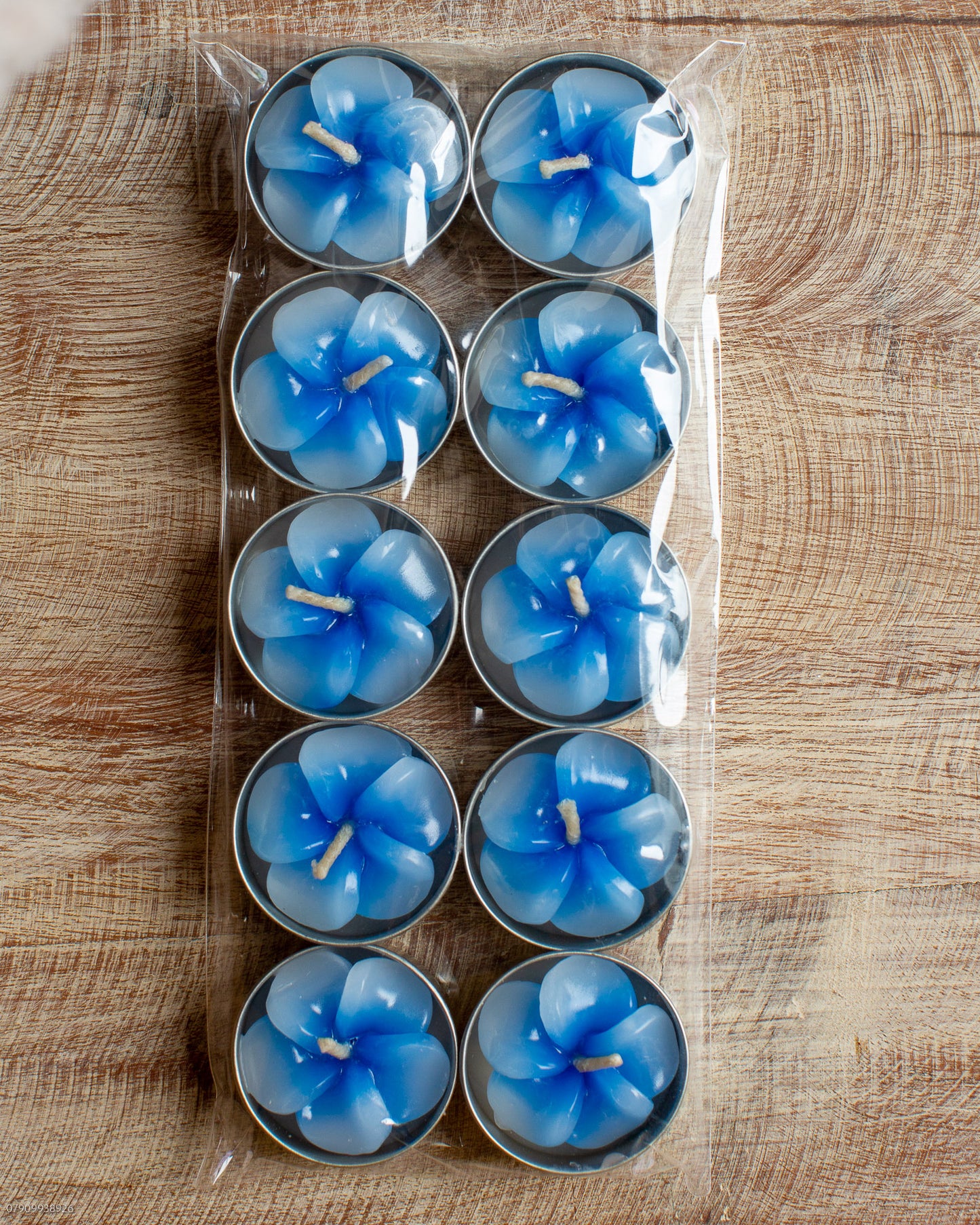 Pack of 10 Floral Tealights