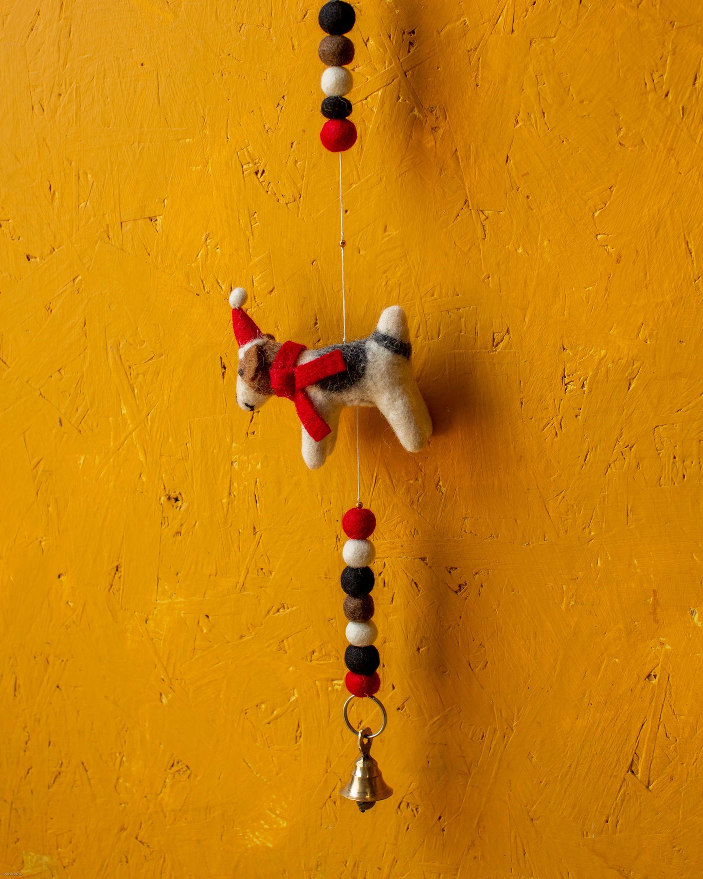 Felt Christmas Dog String