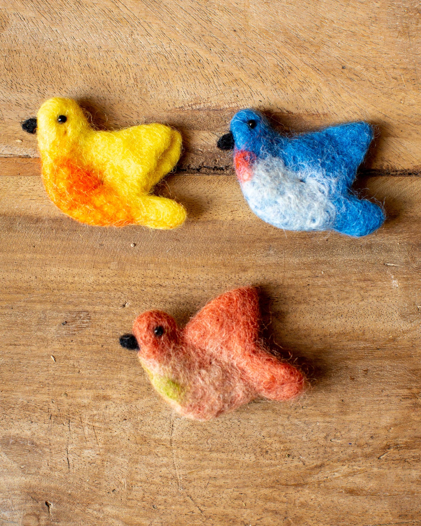 Felt Bird Brooch