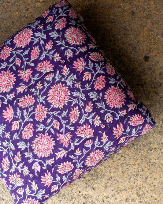 Print Block Footstool