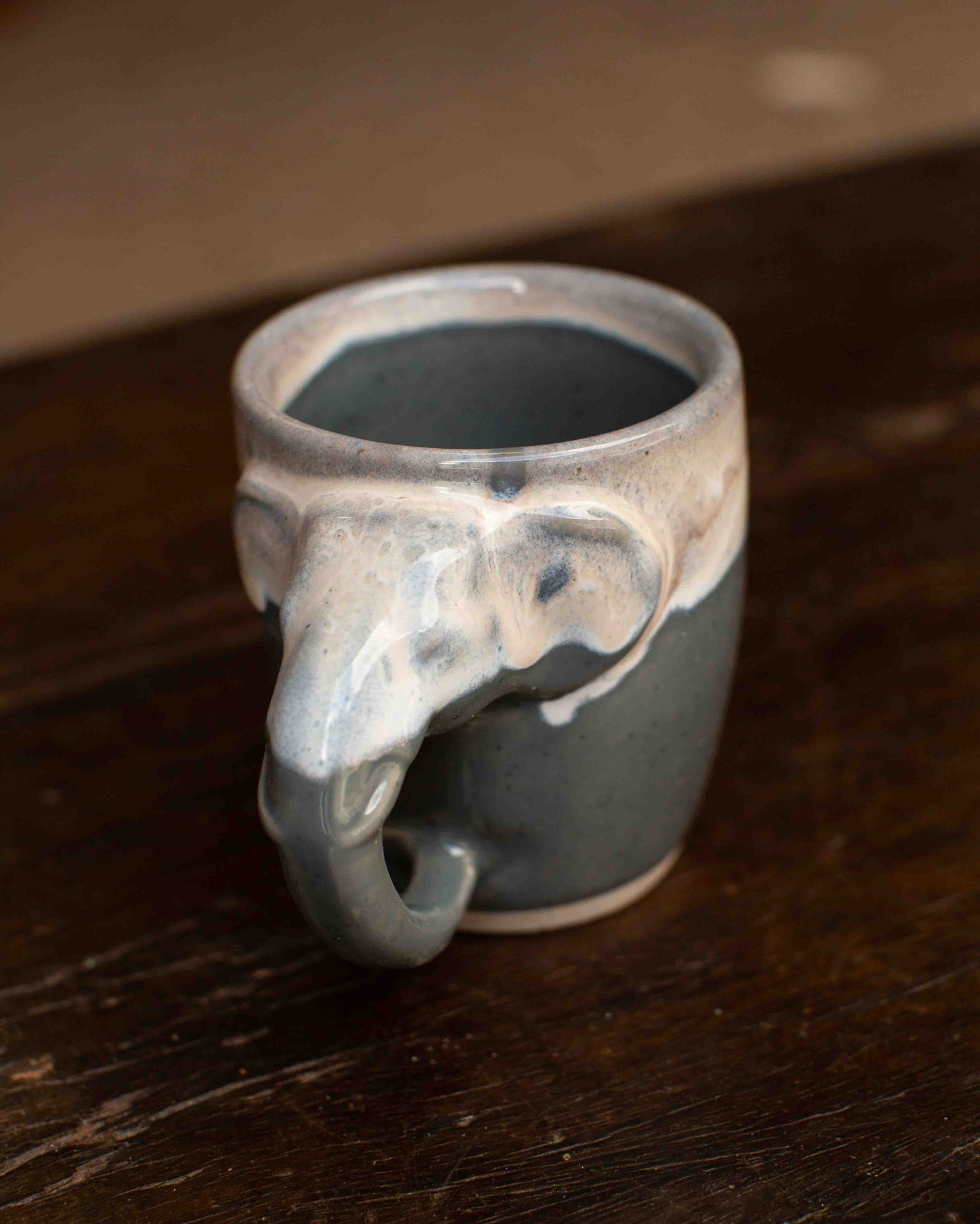 grey Elephant Mug
