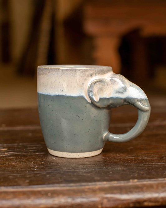grey Elephant Mug