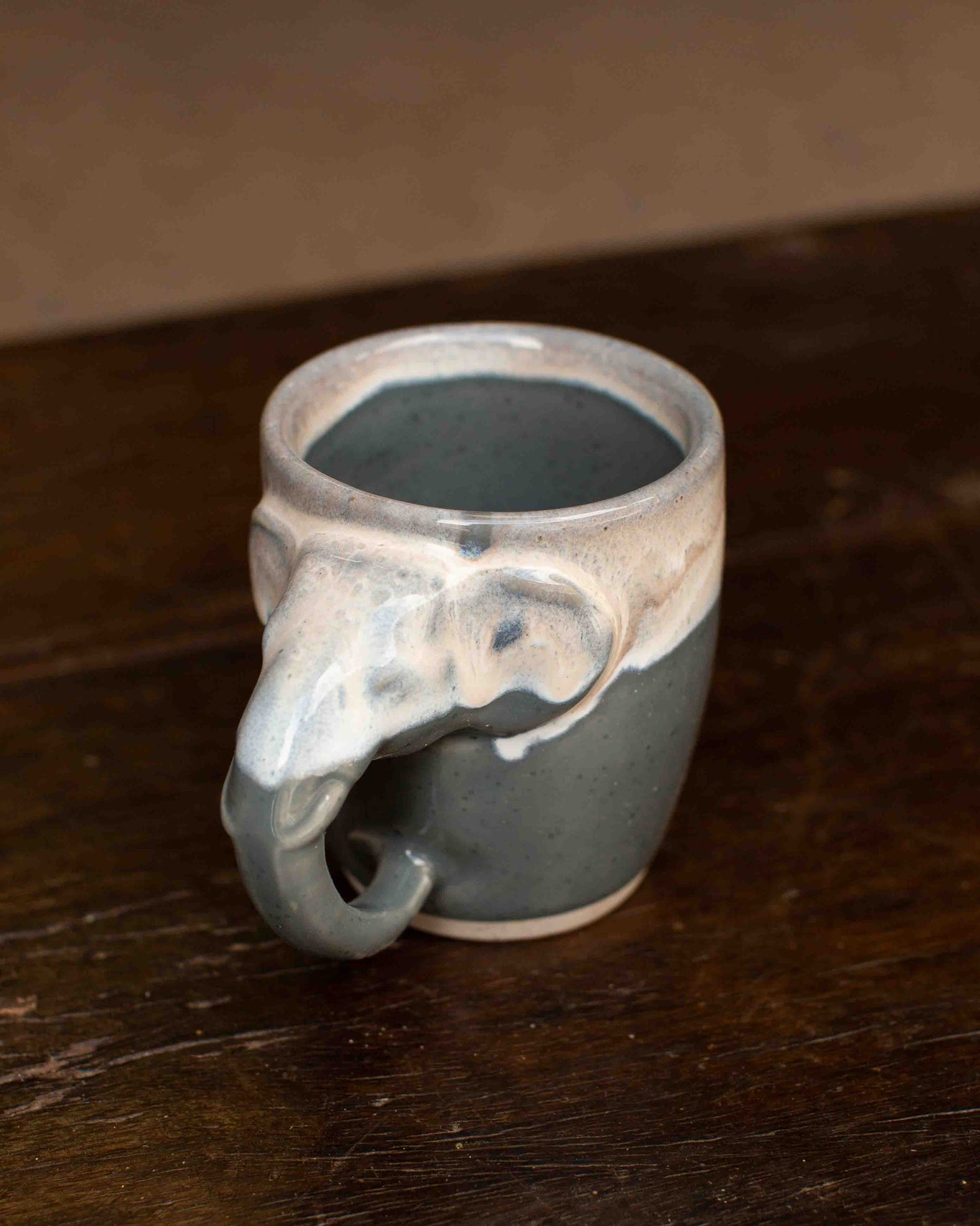 grey Elephant Mug