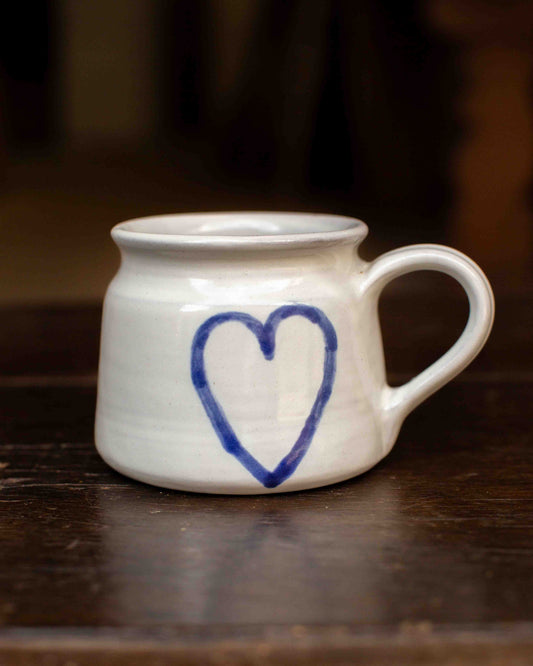 Blue Heart Mug