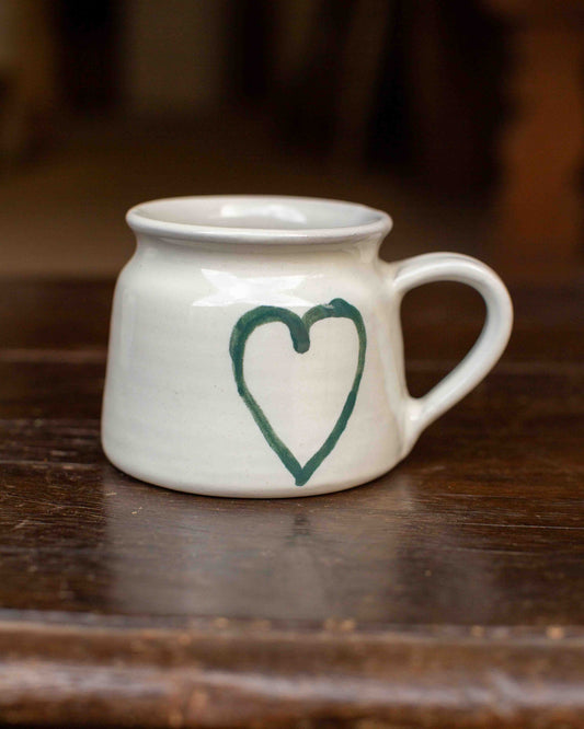 Green Heart Mug