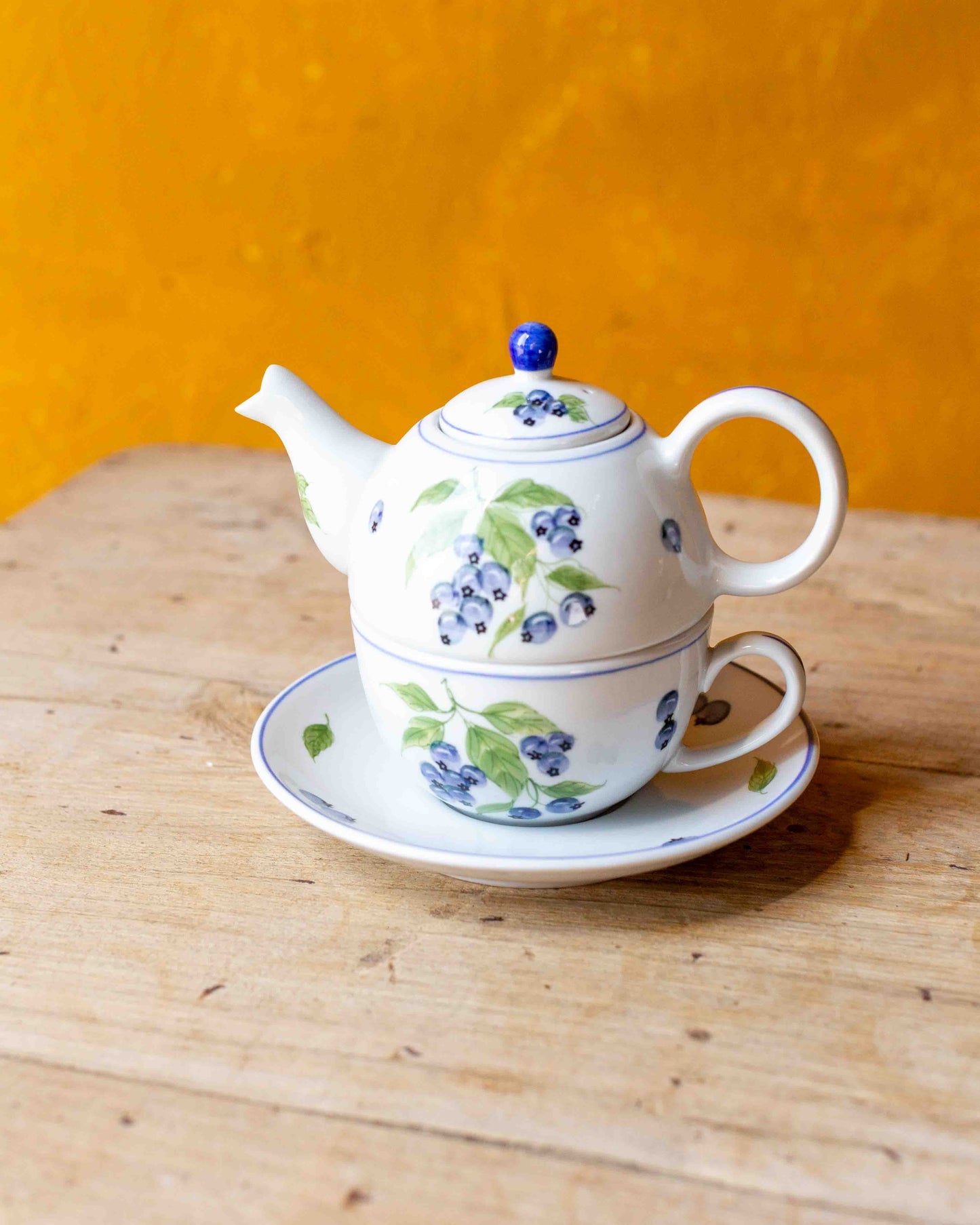 Blueberry Tea Pot