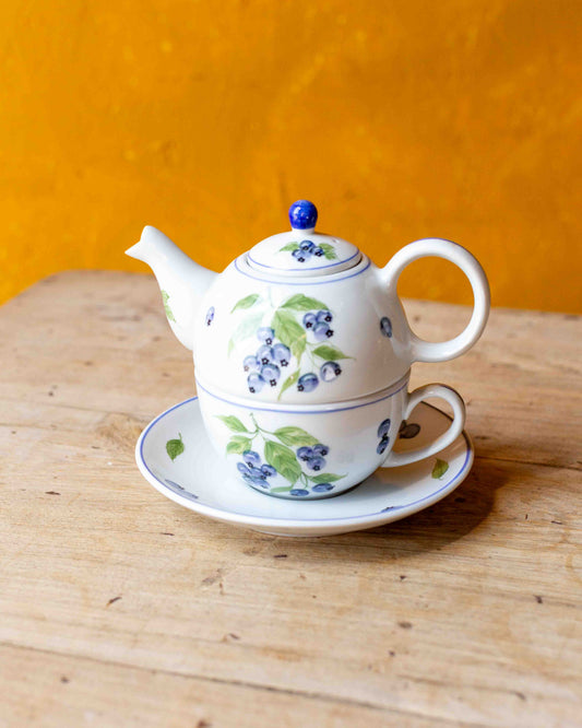 Blueberry Tea Pot