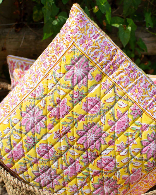 Urchfont Quilted Cushion