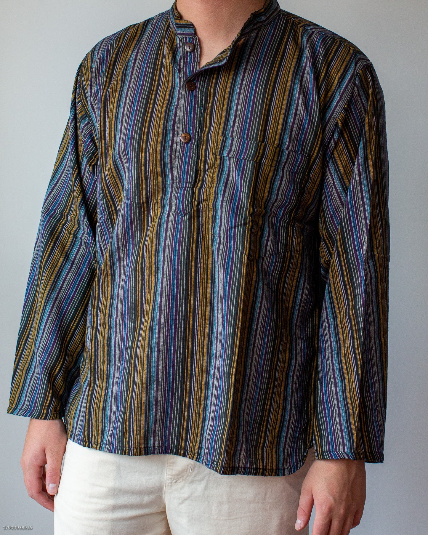 Black & Yellow Stripe Shirt