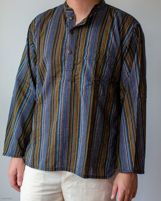 Black & Yellow Stripe Shirt