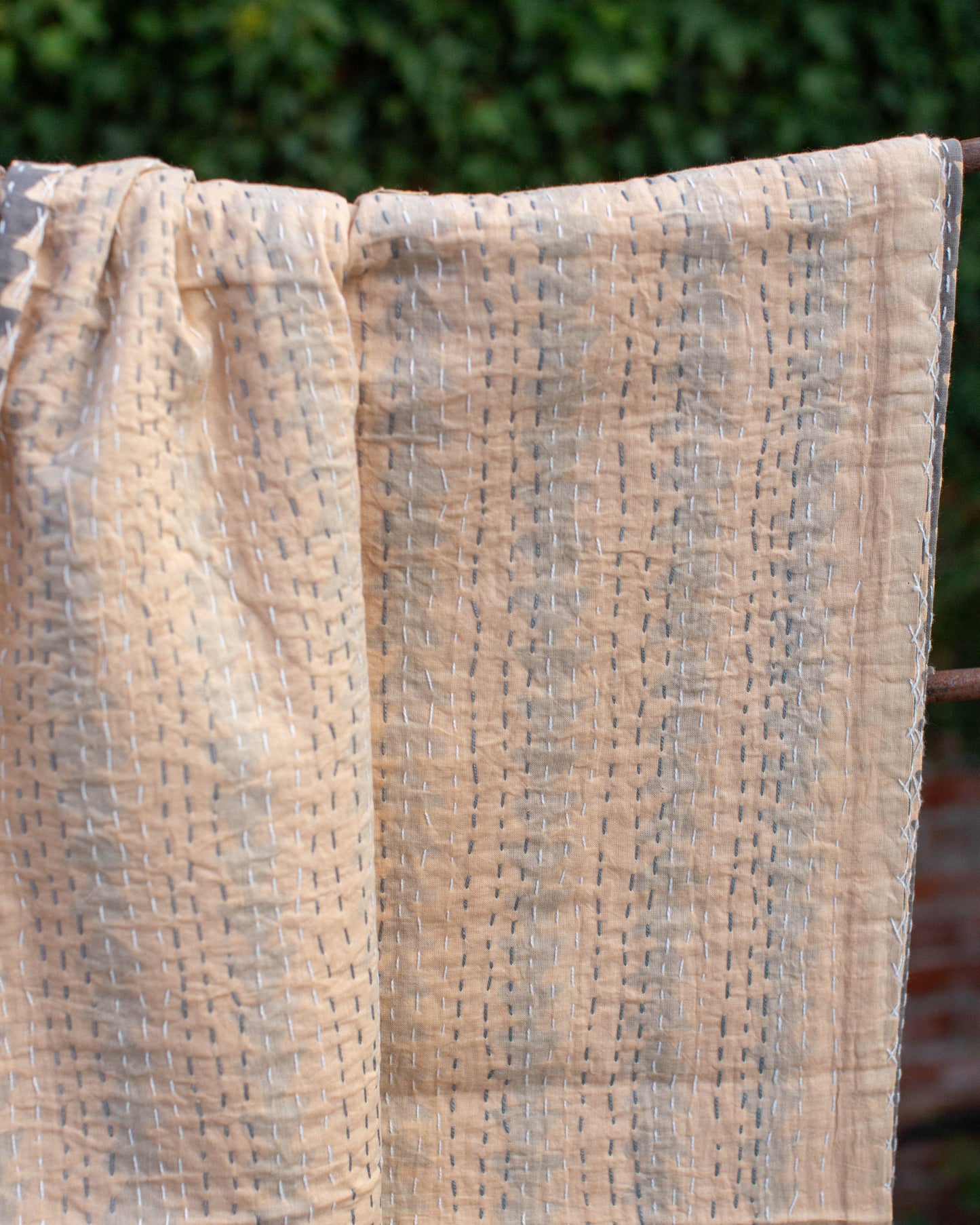 Gudri Kantha Throw