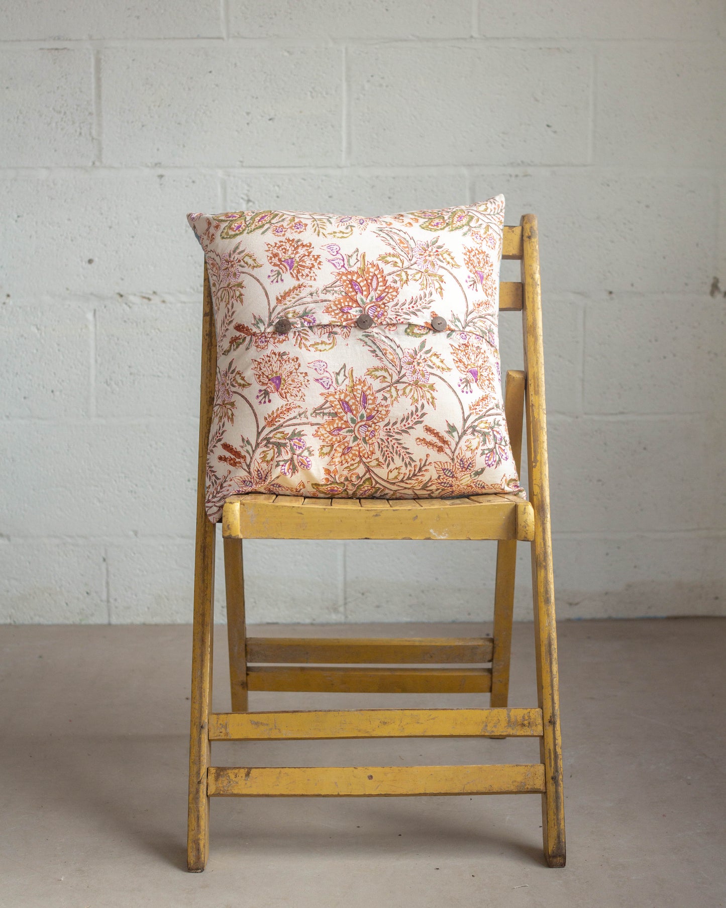 *Archive Collection* Print Block Cushion Cover