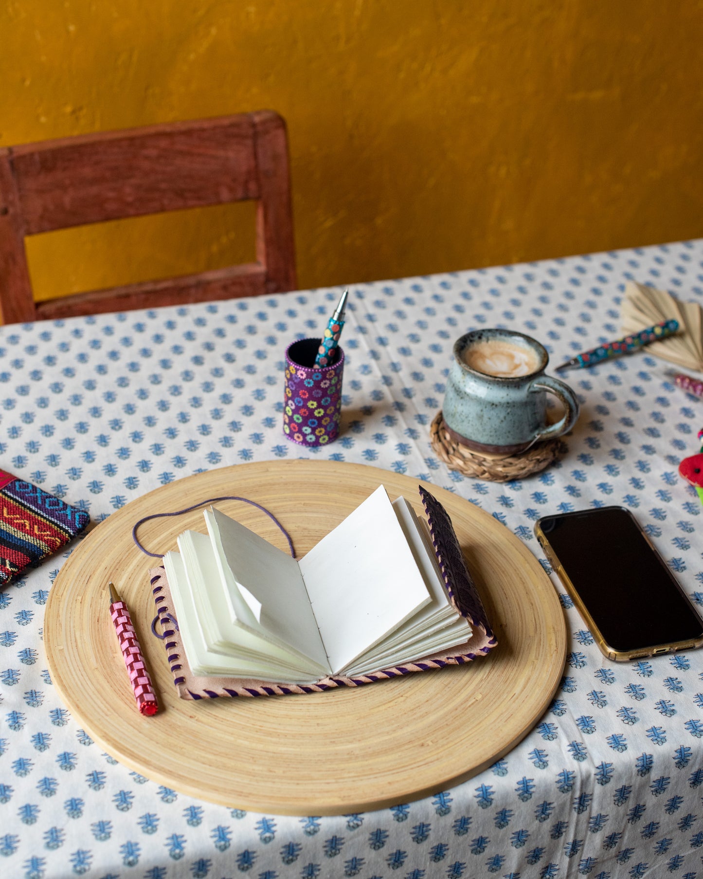 Elephant Leather Notebook - The india Shop