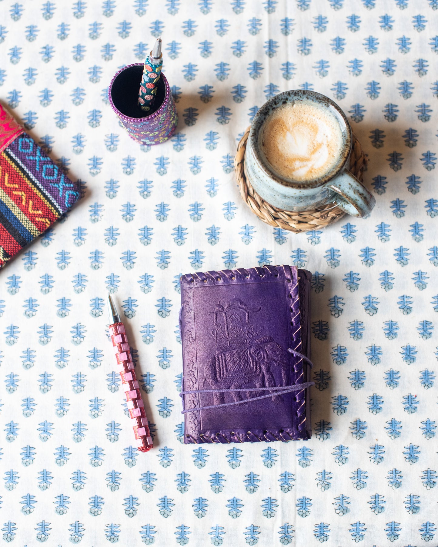Elephant Leather Notebook - The india Shop