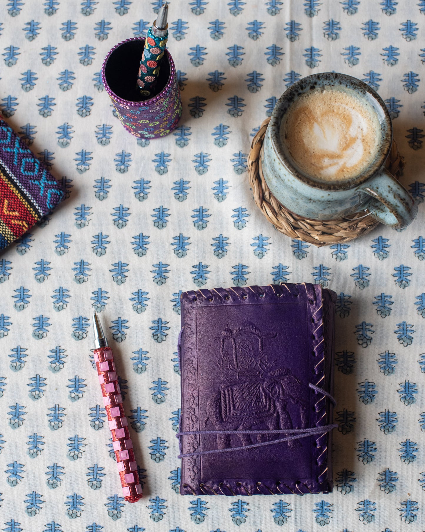 Elephant Leather Notebook - The india Shop