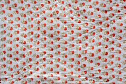 Print Block Padded Quilt - Lambourne