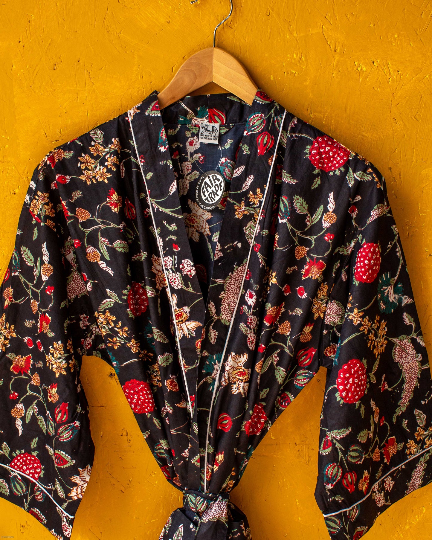 Hand Printed Kimono - #6