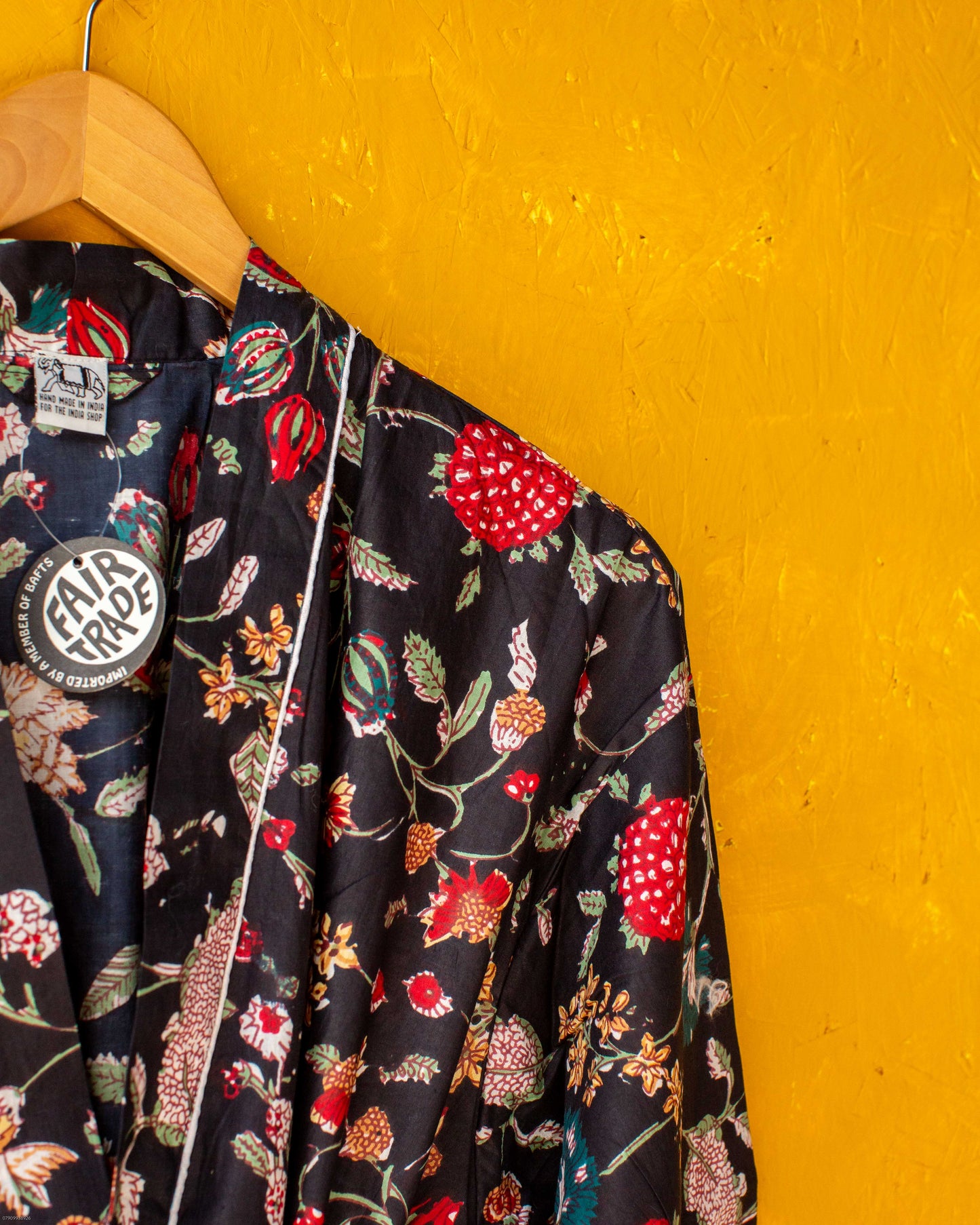 Hand Printed Kimono - #6