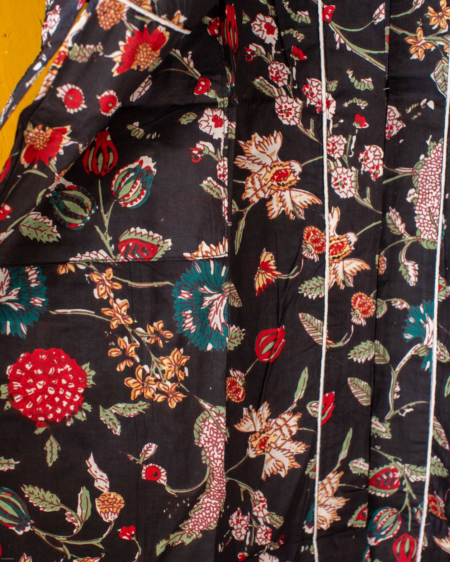 Hand Printed Kimono - #6