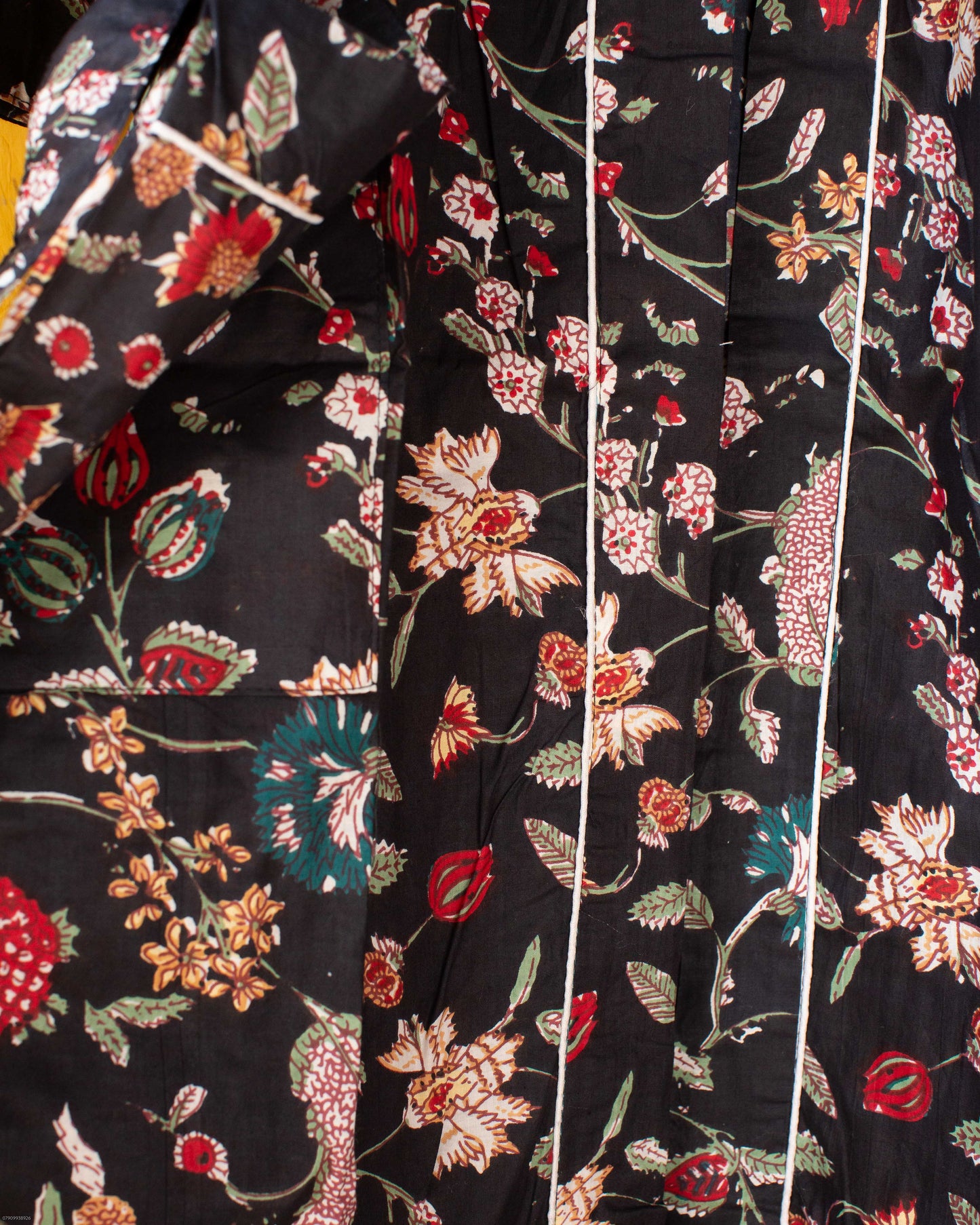 Hand Printed Kimono - #6