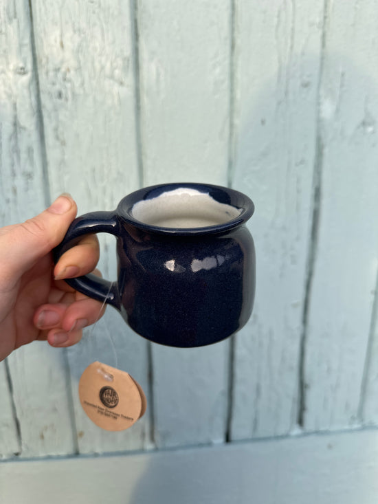 Navy Blue Ceramic Mug