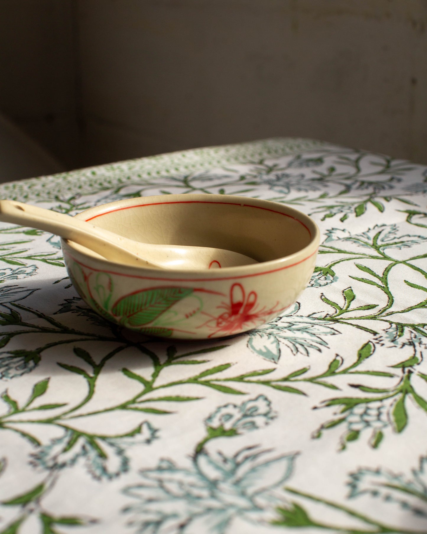 KT54 Dragonfly Design Bowl with Spoon