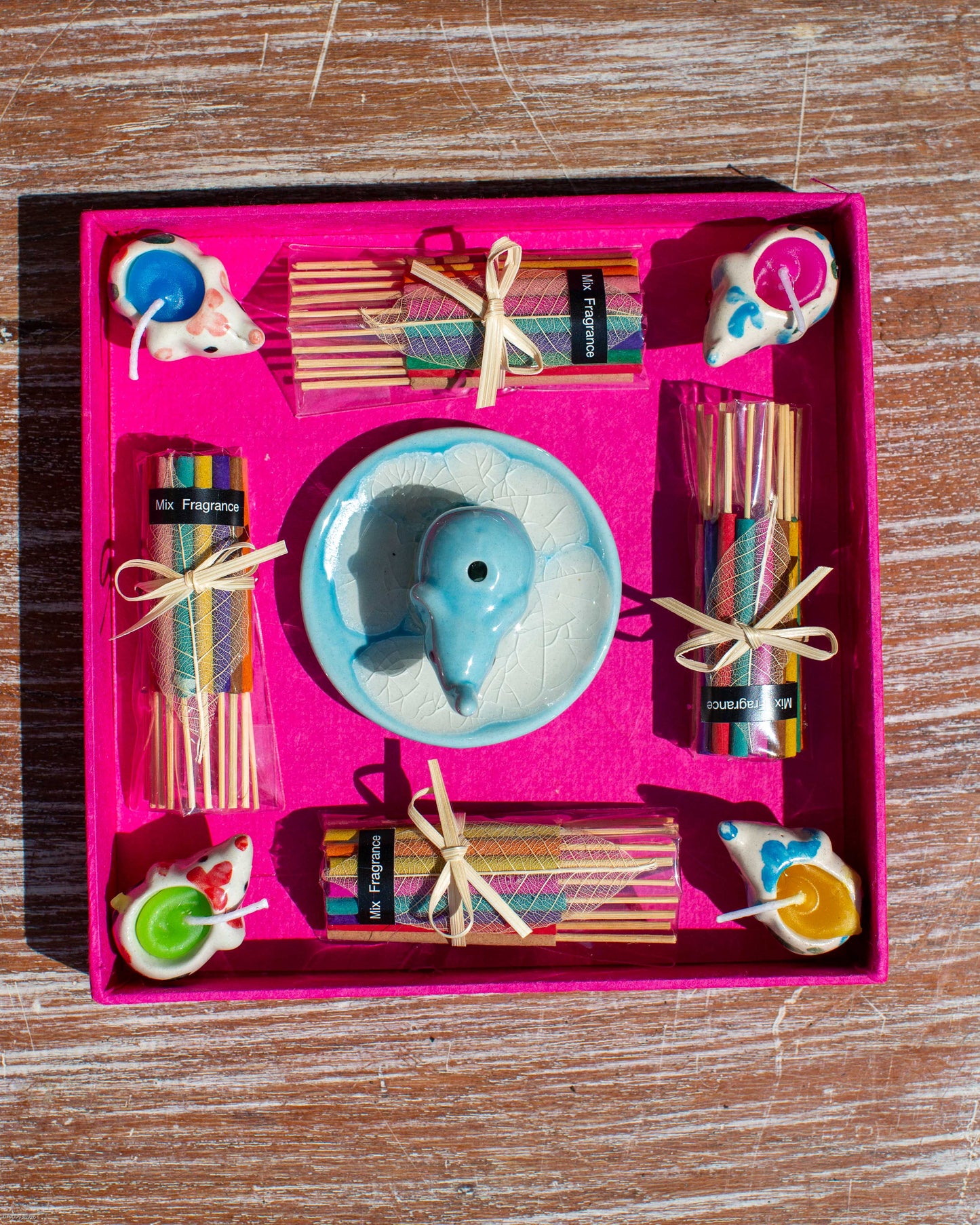 Pink Incense Ele Gift Set