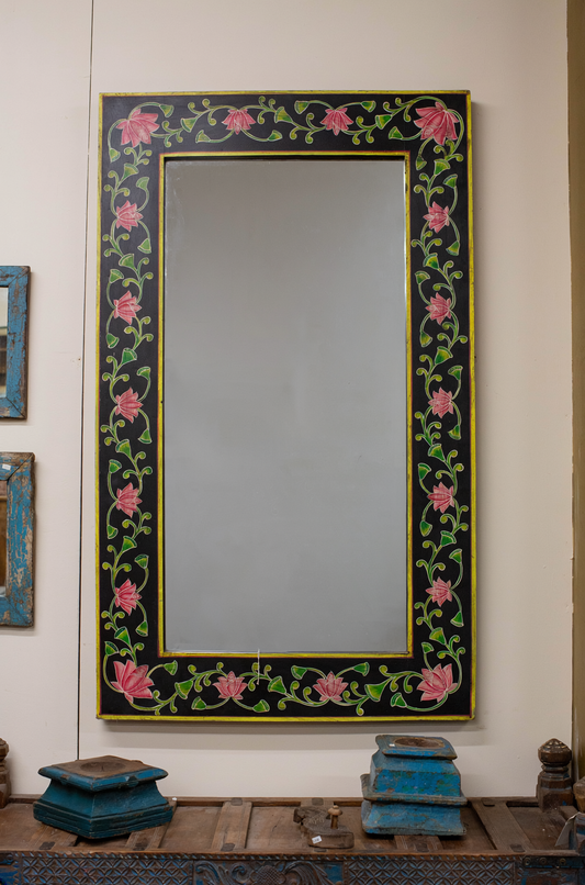 Hand Painted Large Mirror