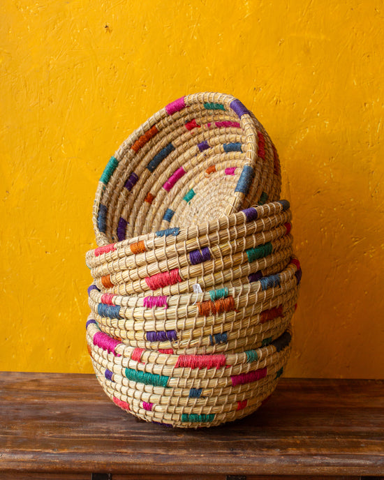 Multi Coloured Fruit Basket