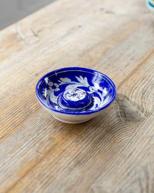 Blue Flower Incense Holder