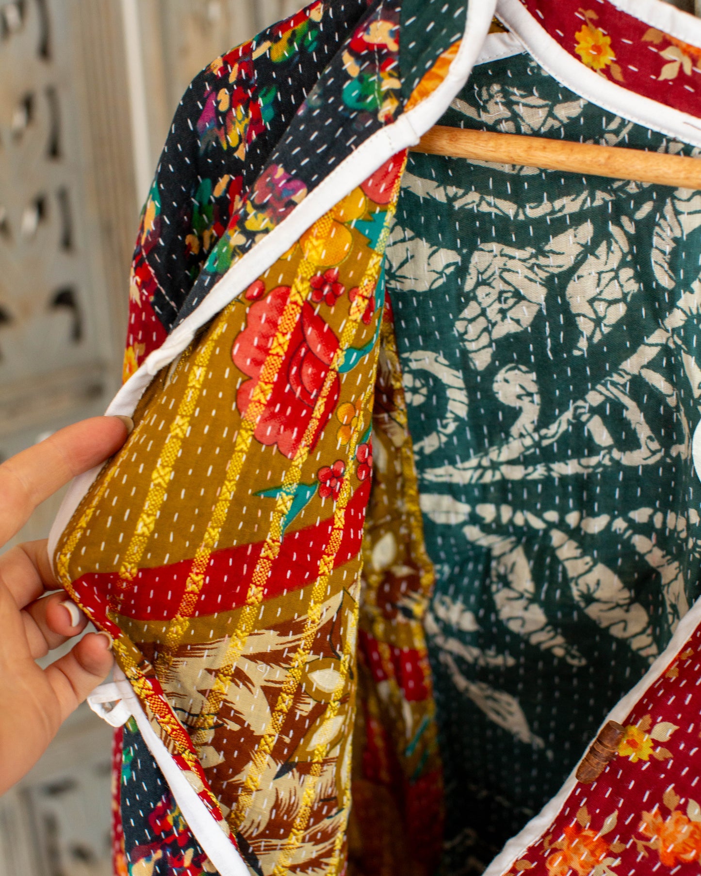Vintage Kantha Jacket