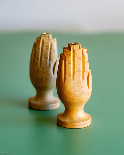 Praying Hands Incense Holder