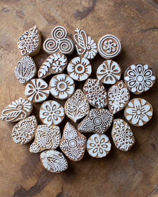 Intricate Printing Block Assorted