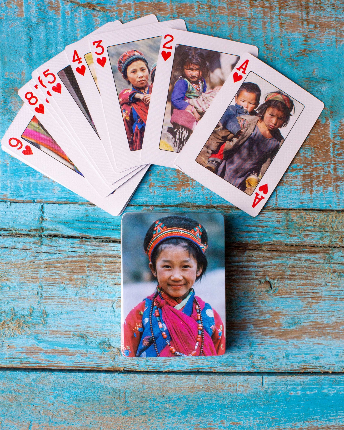 People of Nepal Playing Cards