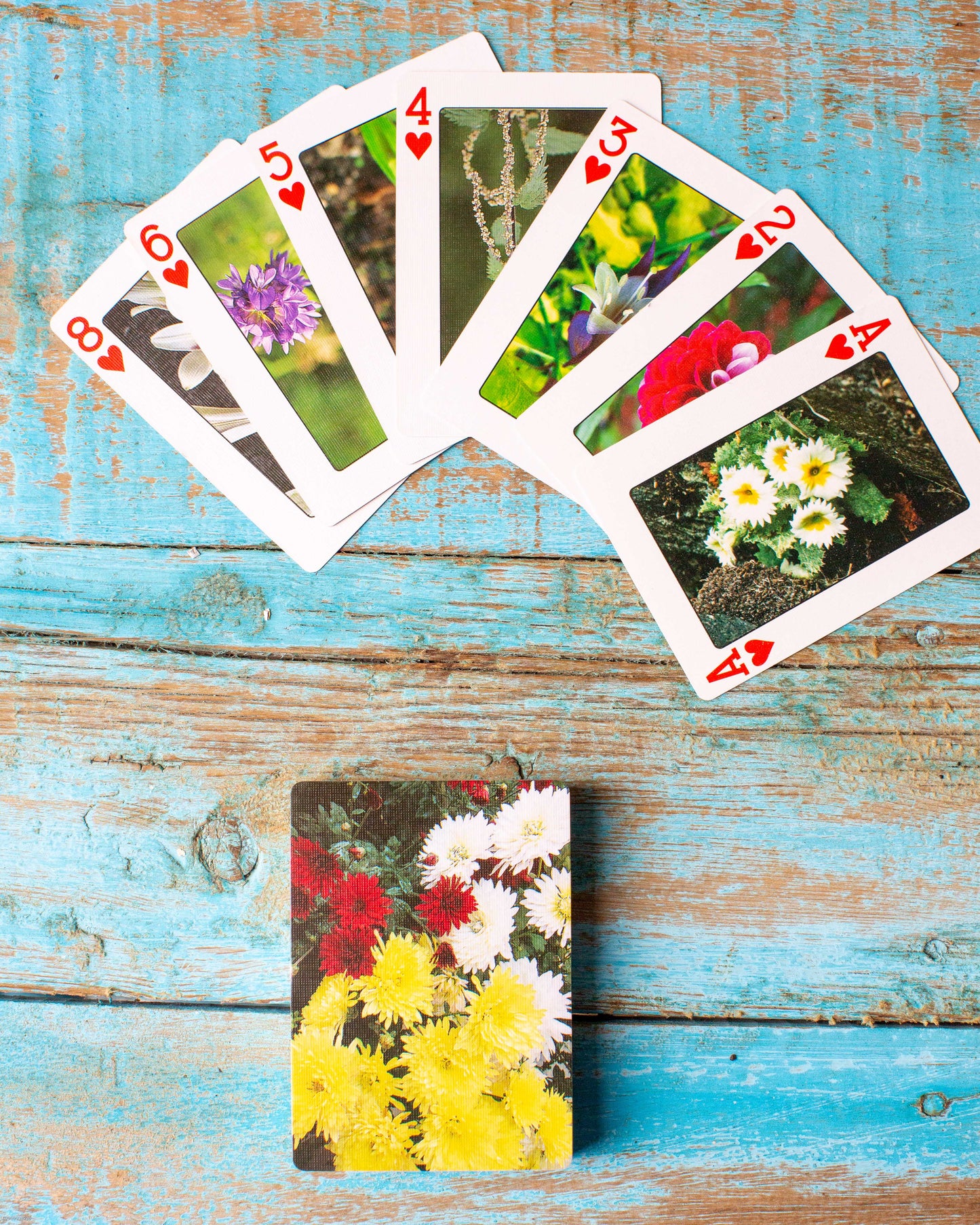 Flowers of Nepal Playing Cards
