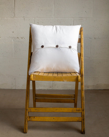 Leaf Print Block Cushion Cover