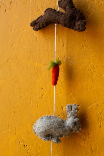 Felt Rabbit String