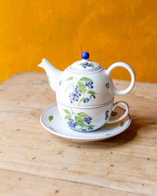 Blueberry Tea Pot