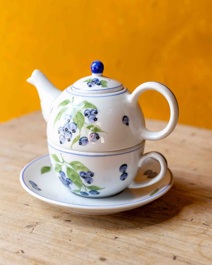 Blueberry Tea Pot