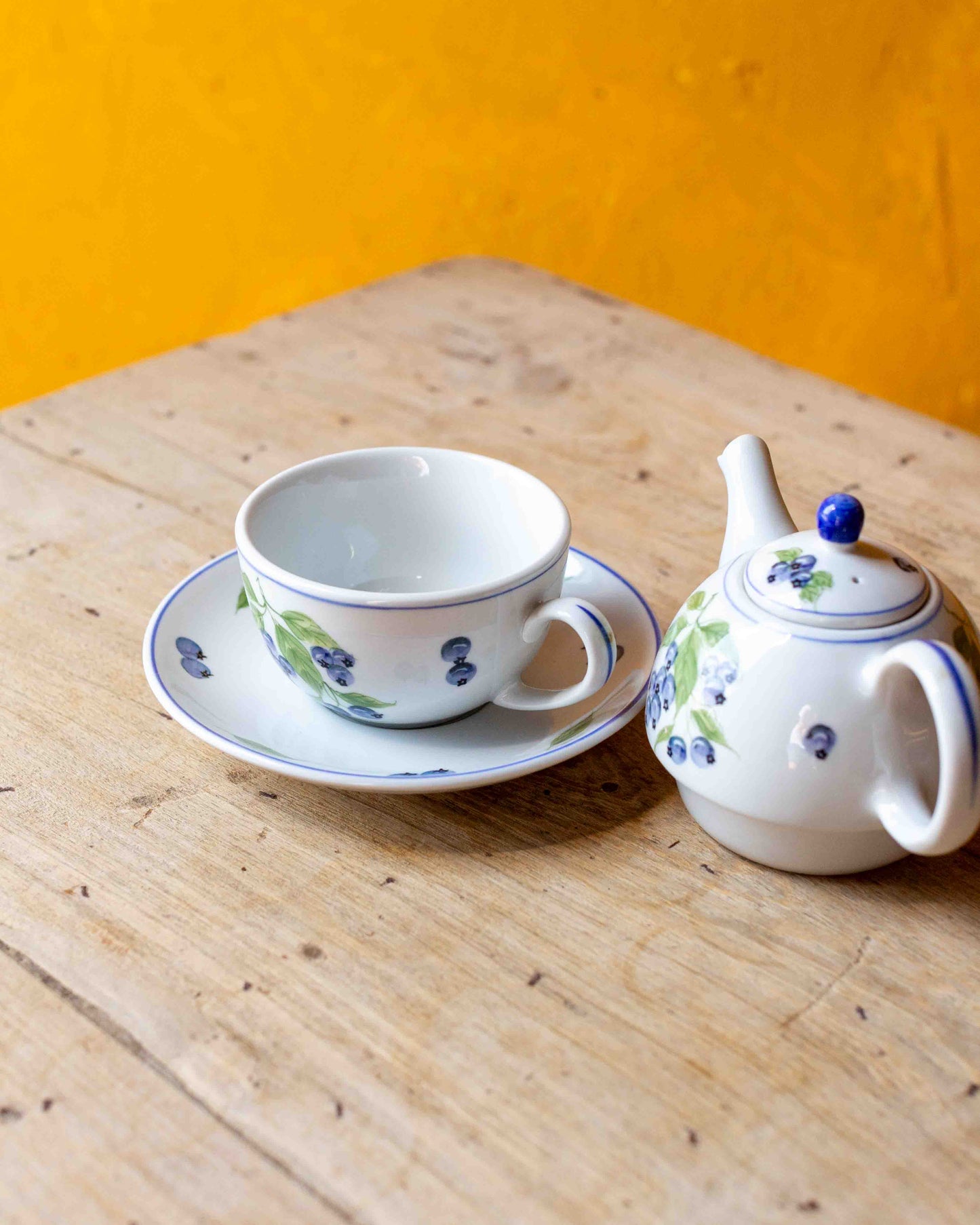 Blueberry Tea Pot