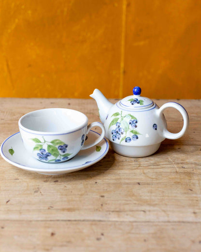 Blueberry Tea Pot