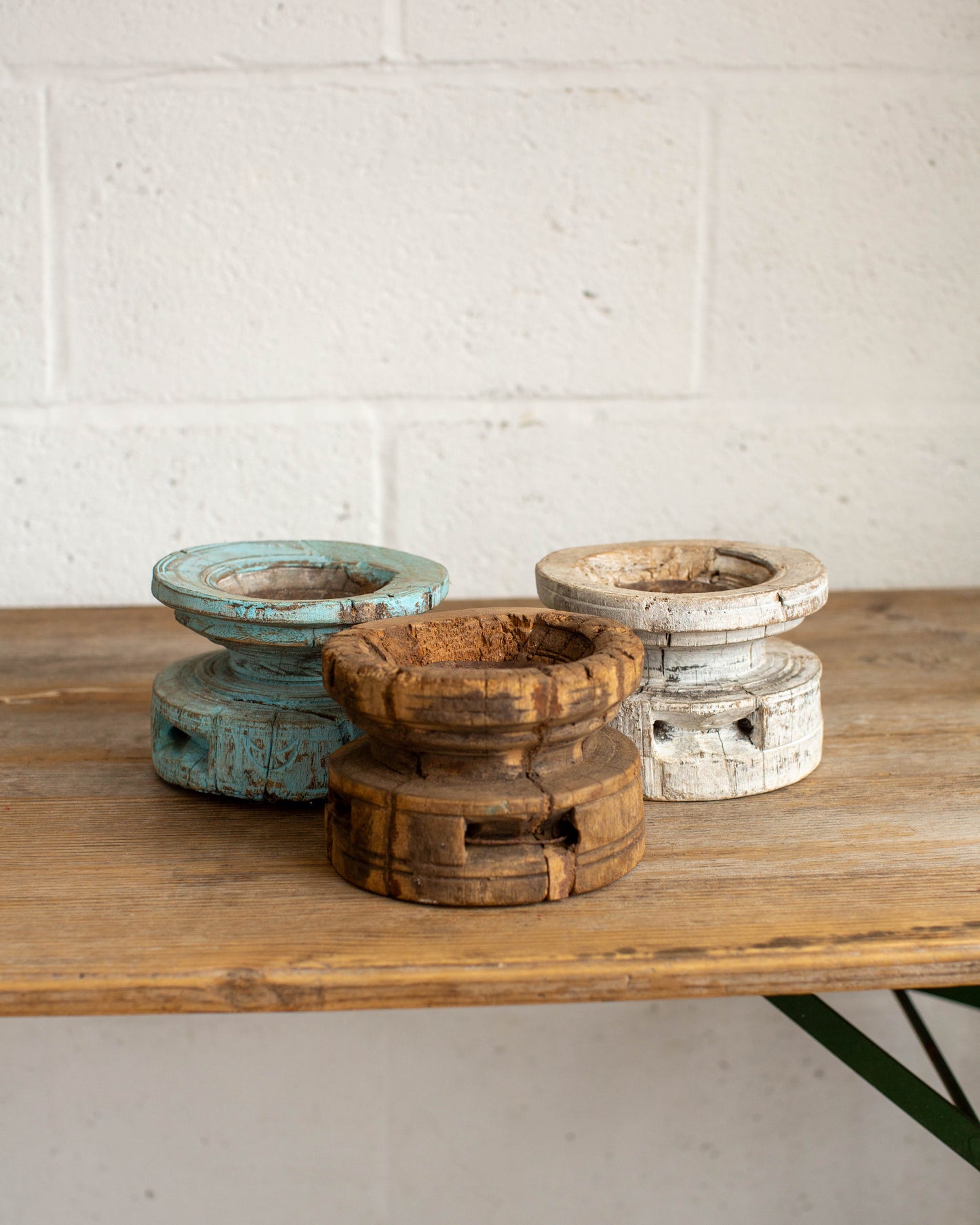 Reclaimed Seed Extractor Candlestick Holder