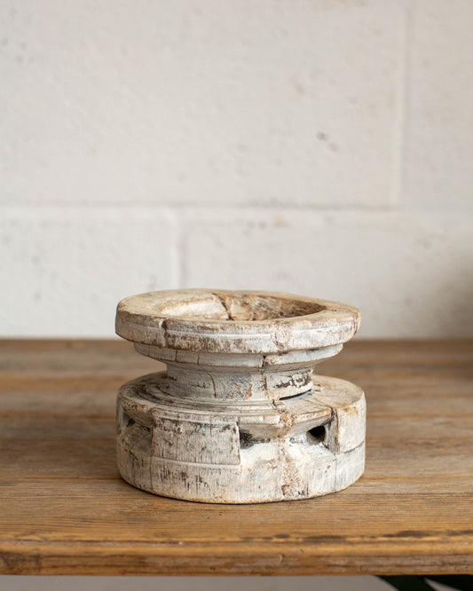 Reclaimed Seed Extractor Candlestick Holder