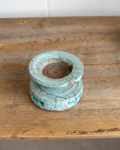 Reclaimed Seed Extractor Candlestick Holder