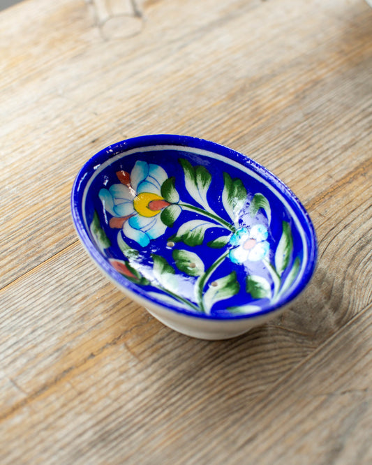 Blue Flower Jaipur Soap Holder