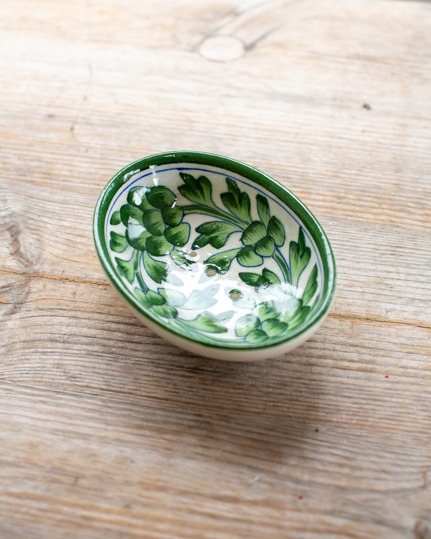 Green Jaipur Soap Holder