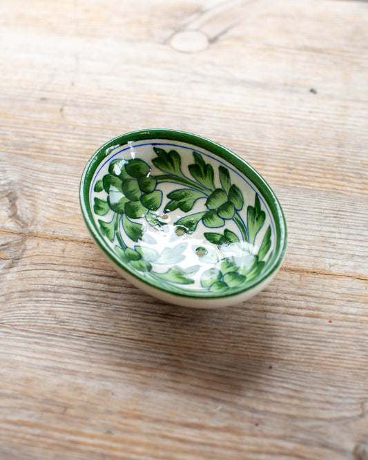 Green Jaipur Soap Holder