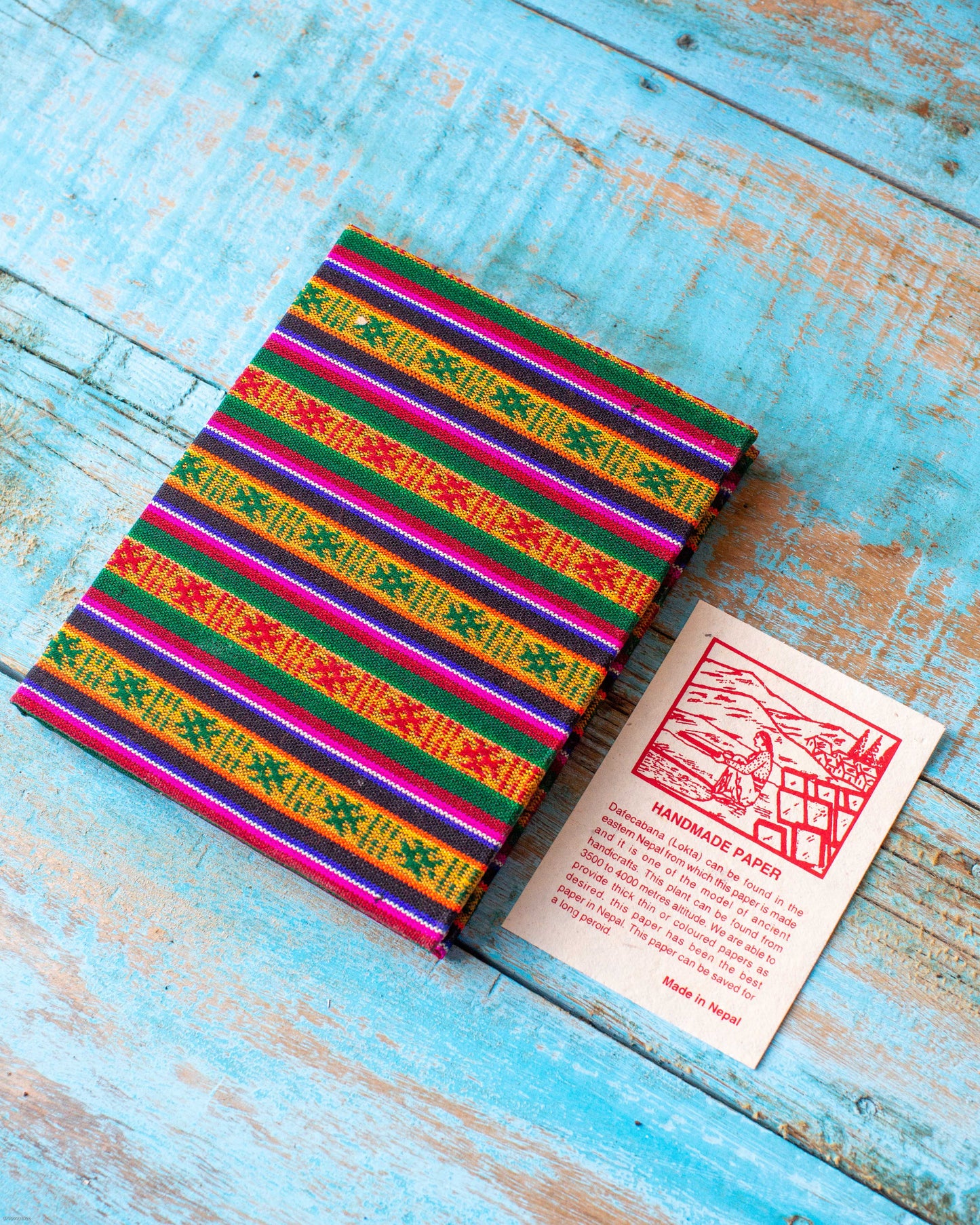 Nepal Stripe Notebook