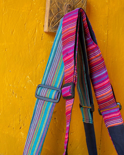 Embroidered Adjustable Side Bag