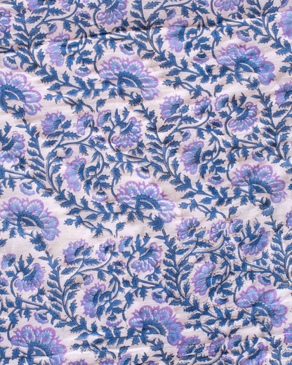 Print Block Padded Quilt - Grafton